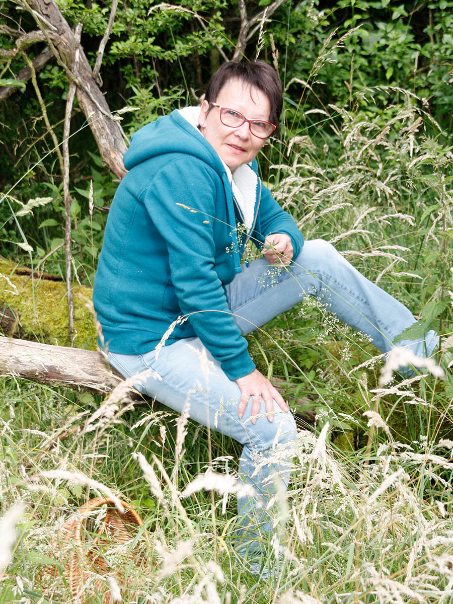 Ramona in der Natur