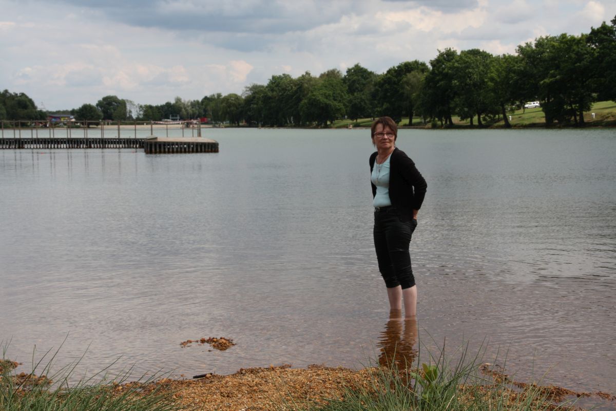 Ramona im Alaunsee