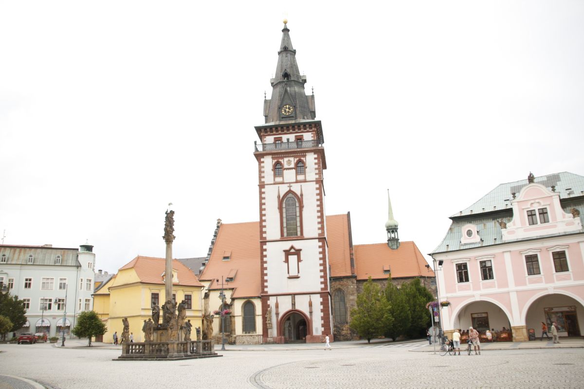 Im historischen Stadtzentrum