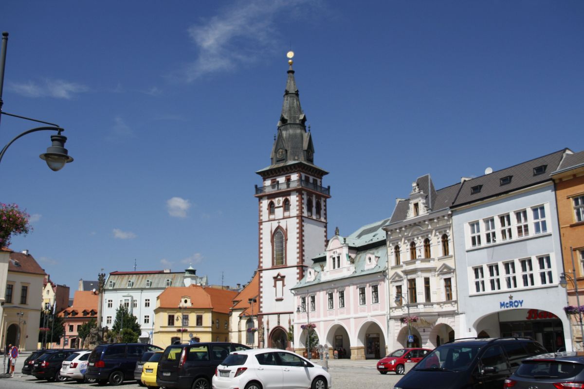 Im historischen Stadtzentrum