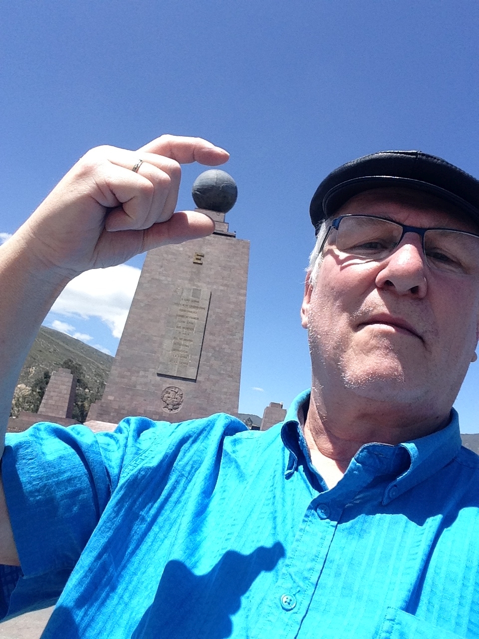 ... und ich machte ein 'Selfie'
