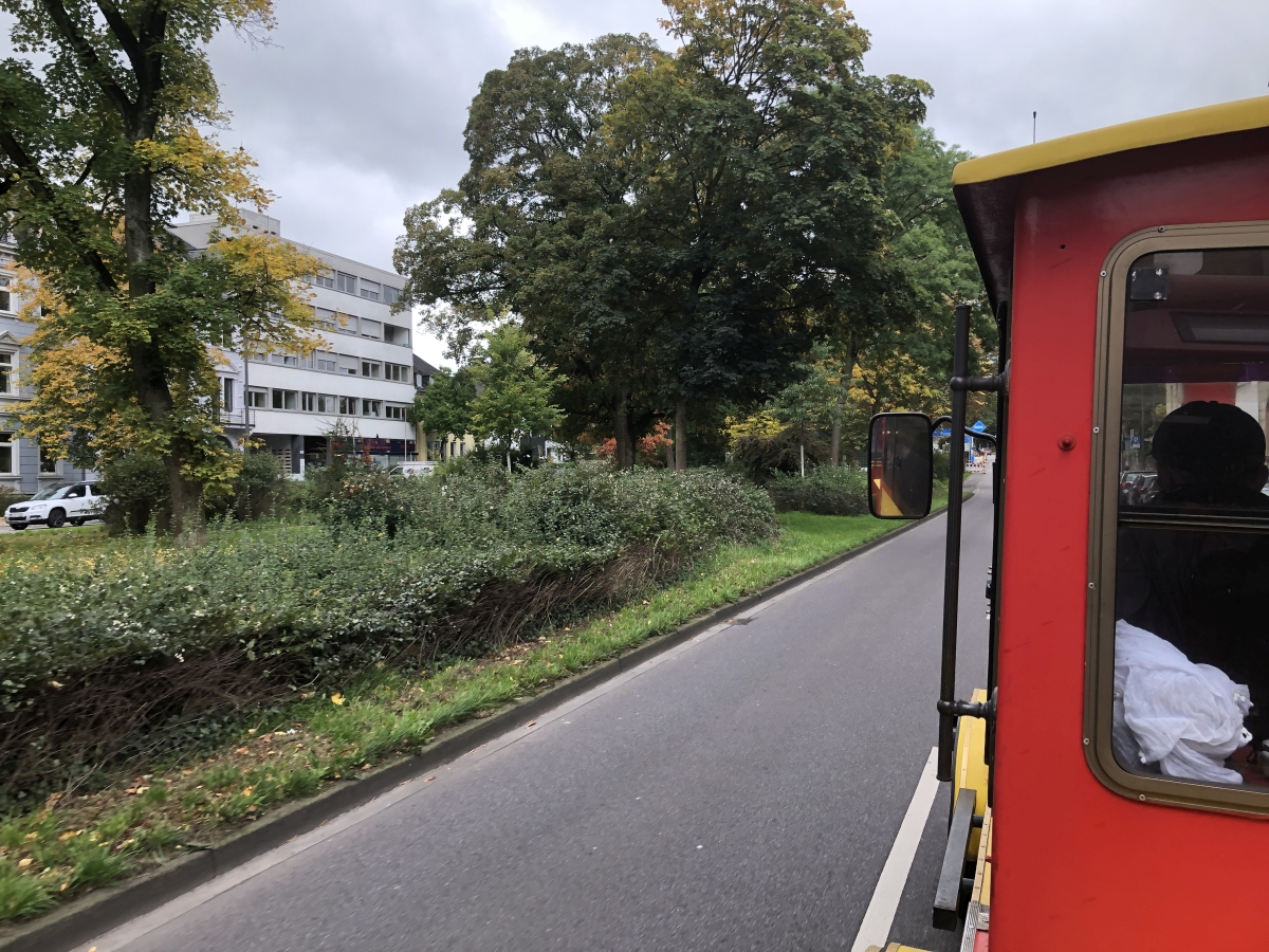 Mit dem Römer-Express durch trier